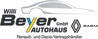 Logo Autohaus Willi Beyer GmbH